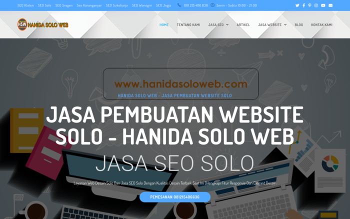 Hanida Solo Web